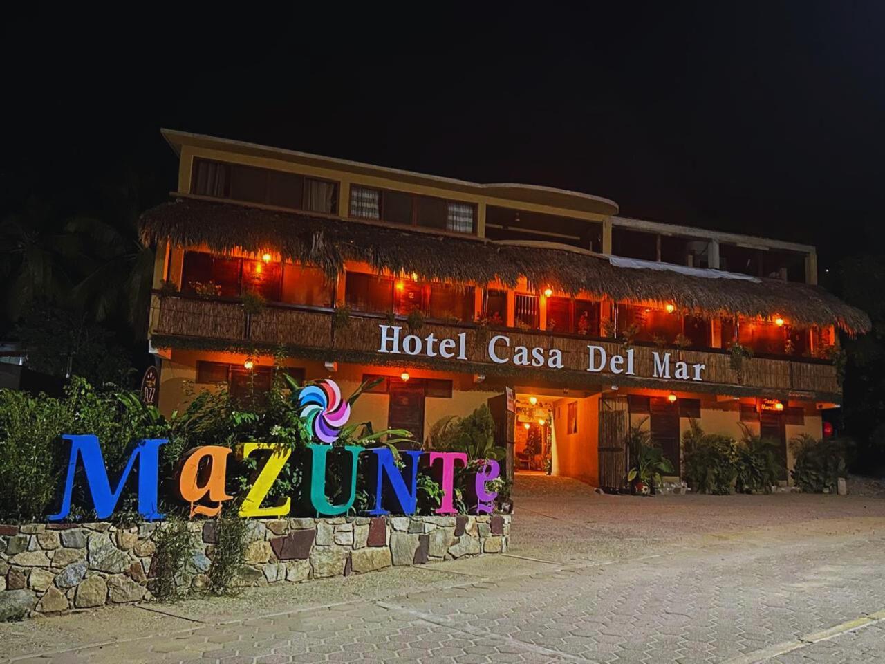 Hotel Casa Del Mar Mazunte Santa María Tonameca Dış mekan fotoğraf